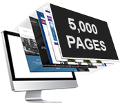 5000 pages logo